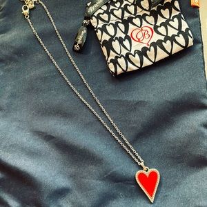 Brighton Reversible heart necklace BNWT